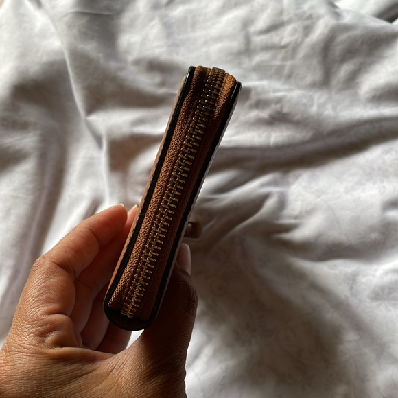 Kate Spade Large Brown Leather Continental Zip Wallet.   LE - Picture 4 of 11